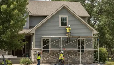 Minneapolis, MN vinyl siding installation by local siding contractor for home exterior upgrade