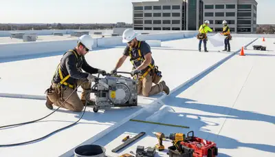 Minneapolis commercial roofing service for businesses by FX Remodeling & Exteriors