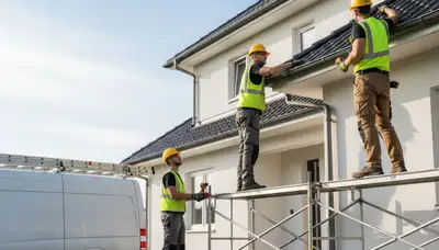 Gutter installation service in Minneapolis, MN for snowmelt and storm runoff protection