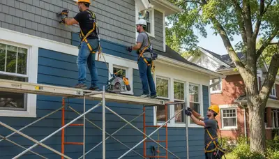 Minneapolis MN siding company exterior for vinyl siding services and home improvement