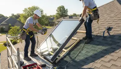 Skylight installation on a Minneapolis, MN home by FX Remodeling & Exteriors