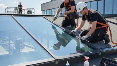 Minneapolis, MN skylight repair by FX Remodeling & Exteriors on a residential roof