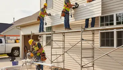 Vinyl siding installation for a Minneapolis, MN home by FX Remodeling & Exteriors