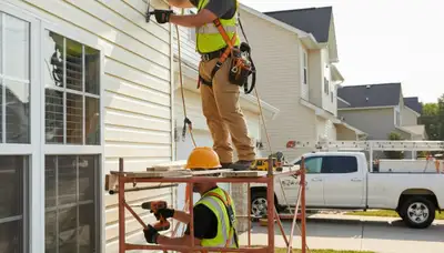 Minneapolis, MN vinyl siding repair for cracked and storm-damaged home exterior
