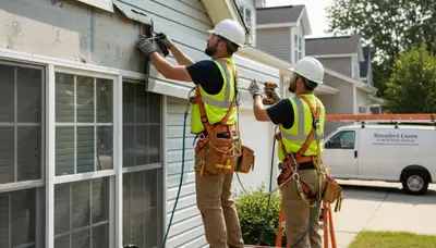 Minneapolis, MN vinyl siding repair for cracked and storm-damaged home exterior